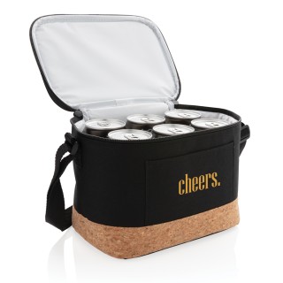 Bolsa térmica bicolor con base de corcho
